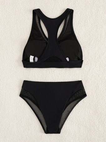 レーサーバックビキニ カジュアル ツーピース水着 2025年夏