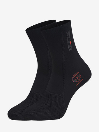 ブラック 2025年夏向けユニセックスビーチダイビングソックス