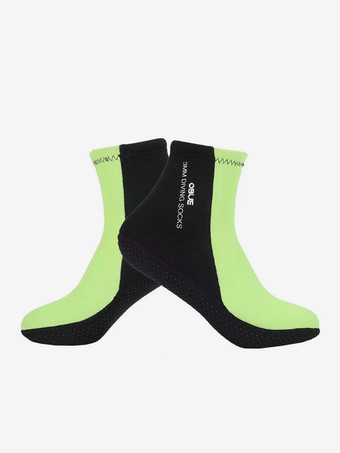 グリーン 2025年夏向けユニセックス滑り止めダイビングソックス