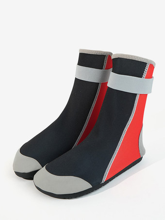 ブラック ユニセックス 滑り止めビーチソックス 2025