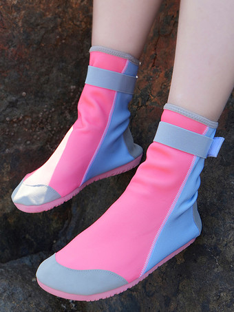 ピンクユニセックス 滑り止めビーチソックス 2025