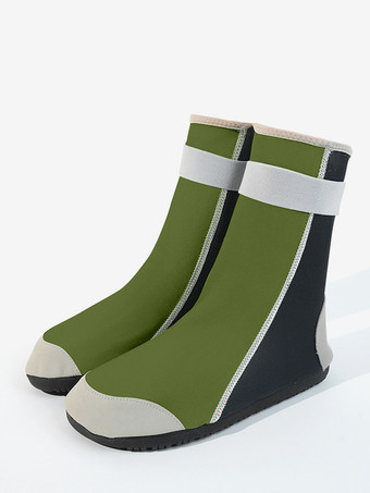 ハンターグリーン ユニセックス 滑り止めビーチソックス 2025