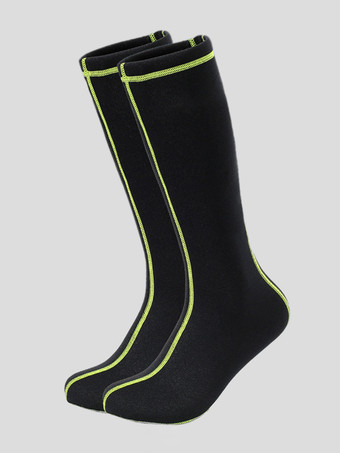 ブラック ユニセックスロングダイビングソックス 2025