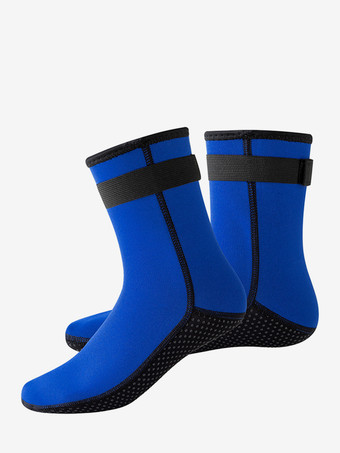 ブルー ユニセックス滑り止めダイビングソックス 2025