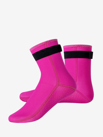 ローズレッドユニセックス滑り止めダイビングソックス 2025