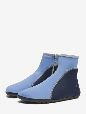 ライトスカイブルー軽量ジップアップビーチソックス 2025