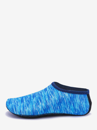 ライトスカイブルーユニセックス 滑り止め アクアソックス ビーチ用 - 濡れた地面でもしっかりグリップ