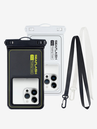 デュアルコンパートメント防水携帯電話ポーチ IPX8 30m深度