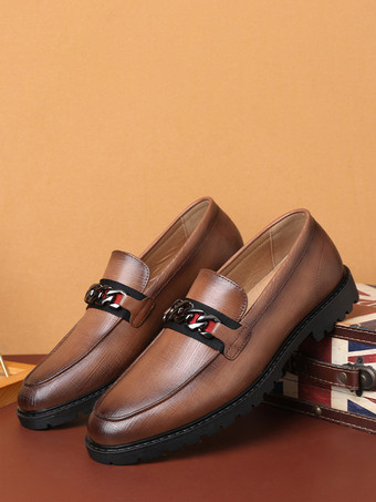 メンズ ホースビットローファー スリッポン ラウンドトゥ モンクシューズ ローカット ノンスリップ ラグソール ペニーシューズ