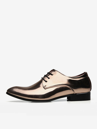 メンズドレスシューズ レースアップ パテントレザー ダービーシューズ ブロックヒール スリッポン ローカット フォーマルシューズ