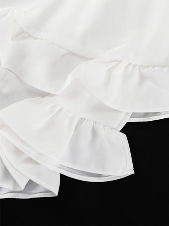 無地ツーピースコーデセット 半袖シャツと裾のレイヤードミニスカート 2025