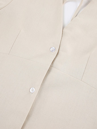 2025年レディース向け半袖Vネックロングドレス