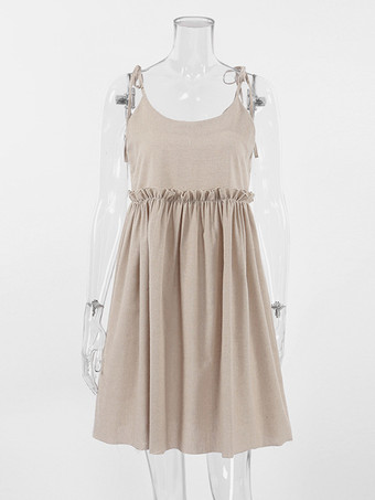 2025年夏向けレディースショートシフトドレス