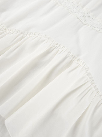 ホワイトボヘミアン風ツーピースコーデセット（クロップトップとロングスカート、レディース2025年版）