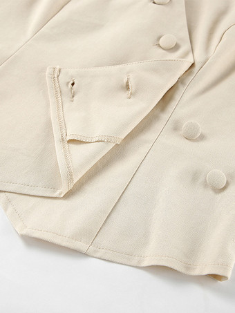 2025年夏レディース向けアシンメトリートップス＆ストレートパンツのツーピースコーデ