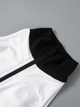 ノースリーブ ジップアップ ミニドレス ハイネック レディース 2025