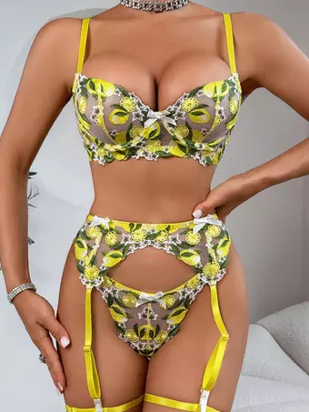 sexy lingerie yellow lingerie porn gif caption captions, memes and dirty quotes on HotwifeCaps main image 1