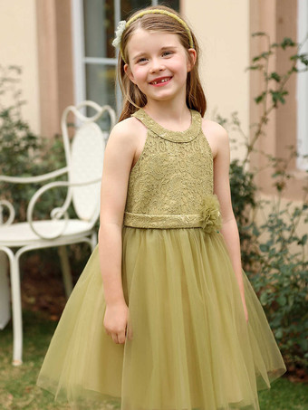 女の子のパーティードレス、フラワーガールドレス、ウェディング、キッズ社交パーティードレス、ウェディングフラワーガールドレス、フラワーガールドレス、ノースリーブの花