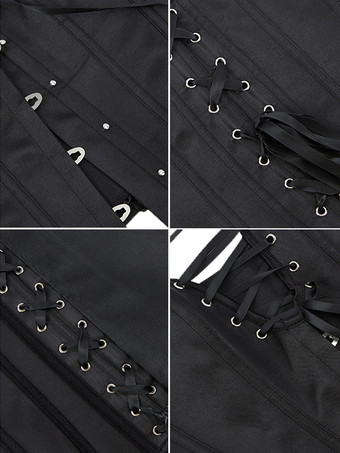 ヴィンテージ クロージング ヴィンテージ コルセット ヴィンテージ レディース クロージング ブラック カットアウト コルセット 大人 レディース シック