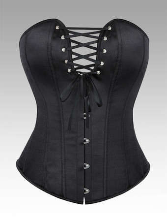 ブラック ヴィンテージ クロージング ヴィンテージ コルセット ヴィンテージ レディース クロージング ブラック カットアウト コルセット 大人 レディース シック