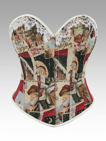 ライト アプリコットヴィンテージ クロージング ヴィンテージ コルセット ヴィンテージ レディース クロージング ライトアプリコット コルセット 大人用 プリント レディース シック