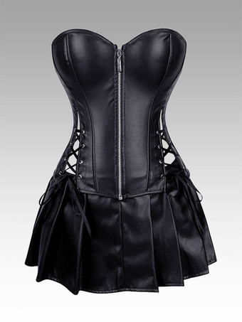ブラック ヴィンテージ クロージング ヴィンテージ コルセット ヴィンテージ レディース クロージング ブラック レースアップ コルセット 大人 レディース シック