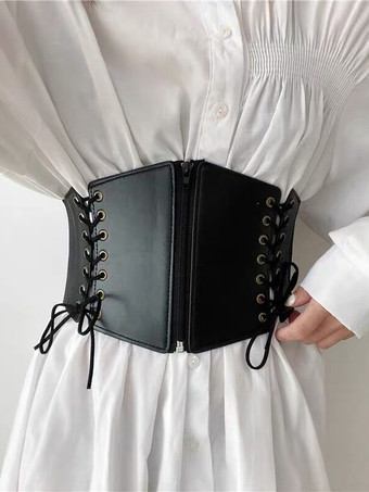 ヴィンテージ クロージング ヴィンテージ コルセット ヴィンテージ レディース クロージング ブラック レースアップ コルセット 大人 レディース シック