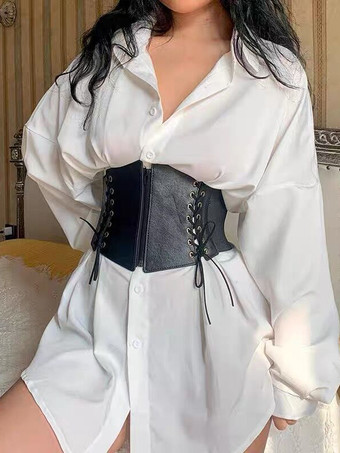 ヴィンテージ クロージング ヴィンテージ コルセット ヴィンテージ レディース クロージング ブラック レースアップ コルセット 大人 レディース シック