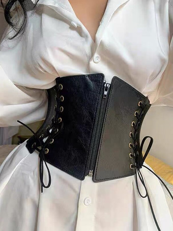 ヴィンテージ クロージング ヴィンテージ コルセット ヴィンテージ レディース クロージング ブラック レースアップ コルセット 大人 レディース シック