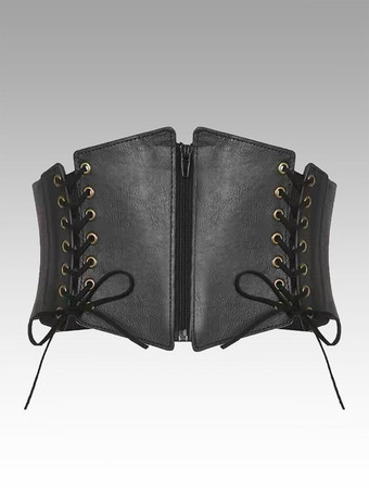 ブラック ヴィンテージ クロージング ヴィンテージ コルセット ヴィンテージ レディース クロージング ブラック レースアップ コルセット 大人 レディース シック