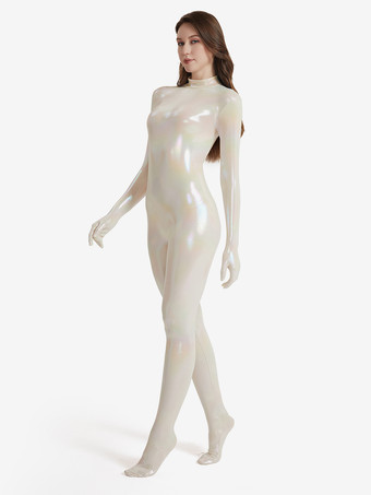 全身タイツジャンプスーツ レディース セクシー オンブレ ライクラ スパンデックス ハロウィン コスプレ キャットスーツ