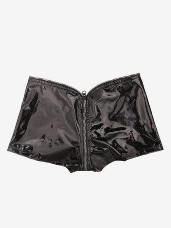 女性用全身タイツパンツ アンモニアラテックスショーツ ホットパンツ