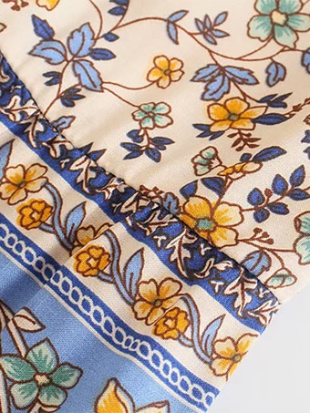 レディース向け花柄レイヤードマキシボヘミアンスカート 2025