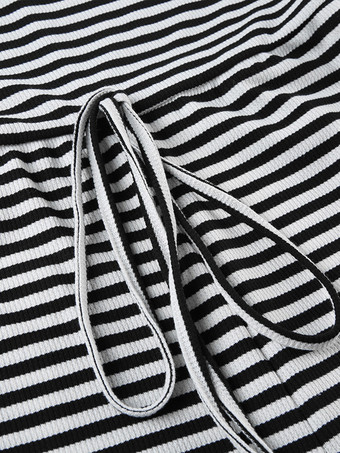 クラシックストライプ柄ハイウエストジャンプスーツ（レディース）2026