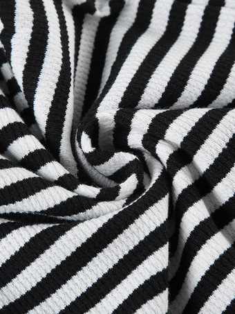 クラシックストライプ柄ハイウエストジャンプスーツ（レディース）2026