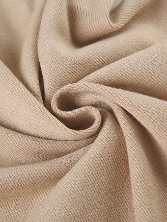 半袖Vネックニットミニドレス（ボタンダウンフロント）2025