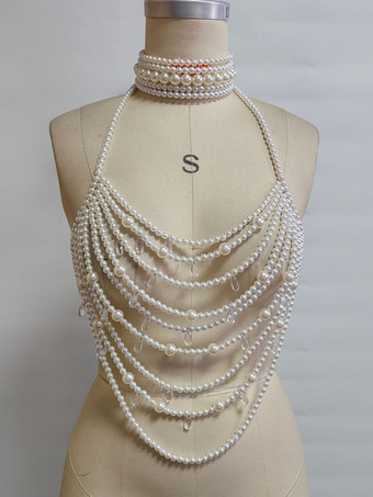 多層パールネックレス エレガントなアクセサリー 2025