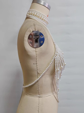 多層パールネックレス エレガントなアクセサリー 2025