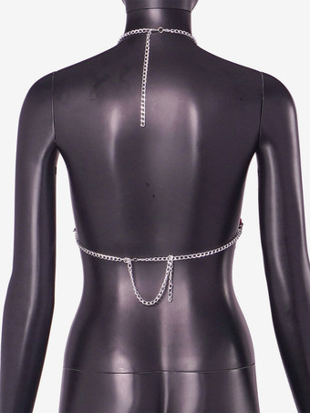 赤いハート型アクリルクラブトップス（女性用）2025年