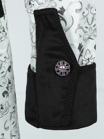 メンズ ヴィンテージジャケット ルネッサンス タキシード フロックコート ハロウィンコスチューム