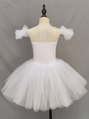 子供用バレエドレス 各種カラー バレリーナチュチュ パフォーマンス用 白鳥ダンスドレス