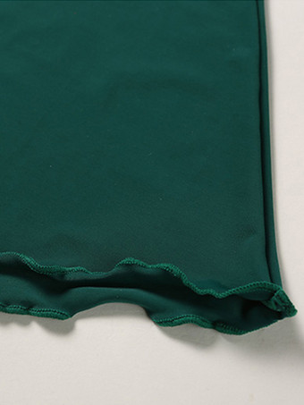 レディースダンスドレス フリル ラージスイングスカート リリカル社交ダンスコスチューム スパゲッティストラップダンスウェア