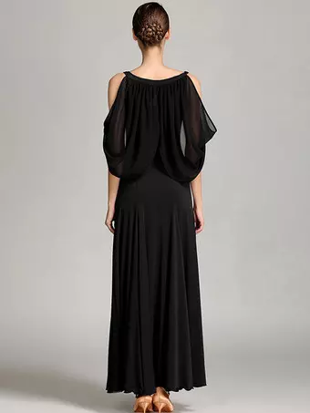 Robe de danse de salon latine moderne pour femme tenue de valse tango pratique