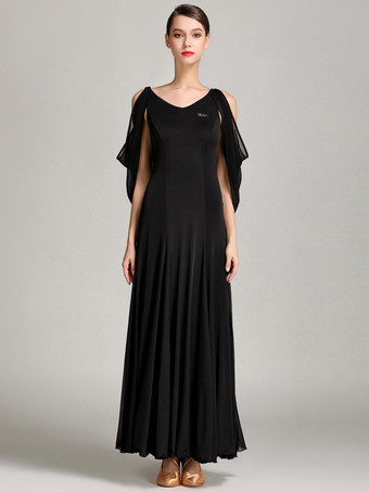 レディース モダン ワルツ タンゴ ラテン 社交ダンス 練習用ドレス