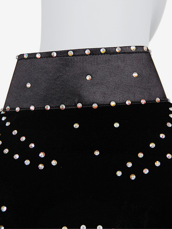 ボーイズラテンダンスTバックシャツベルベットダイヤモンドダンスウェア