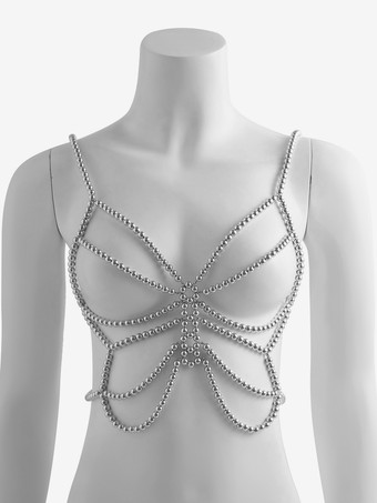 セクシーな蝶の形のボディチェーン 2025