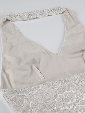 レースホルターネックボディコンミニドレス（レディース）2025