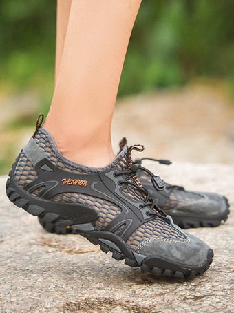 メンズ ビーチシューズ 速乾 滑り止め 水陸両用 アウトドアサンダル 夏用 ウォーターシューズ