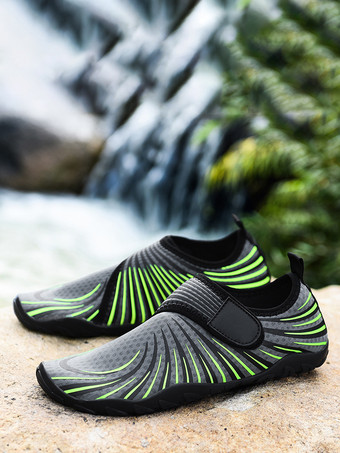 メンズ ビーチシューズ スリッポン アウトドア ウェーディングシューズ 速乾 滑り止め 夏用 スイムシューズ