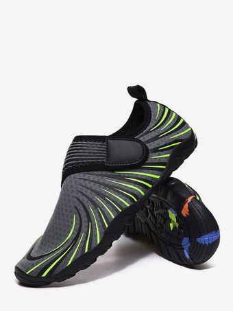 メンズ ビーチシューズ スリッポン アウトドア ウェーディングシューズ 速乾 滑り止め 夏用 スイムシューズ